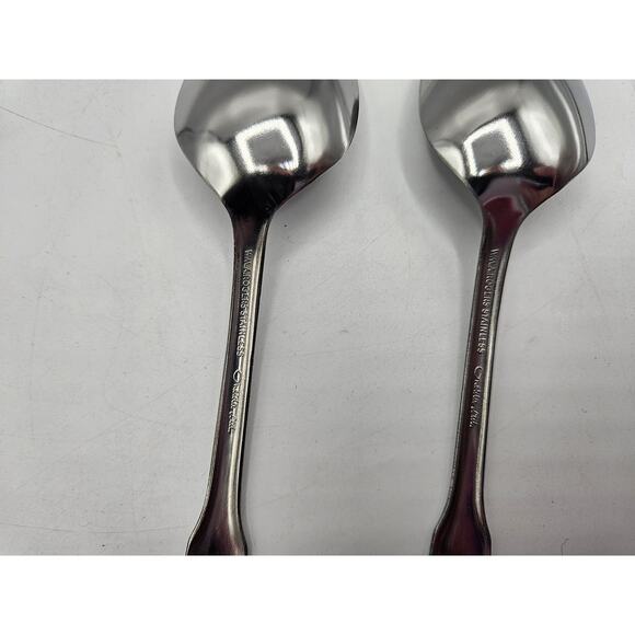 Rogers Stainless by Oneida Service for 8 Silverware Set with Serving Pieces - Picture 5 of 16